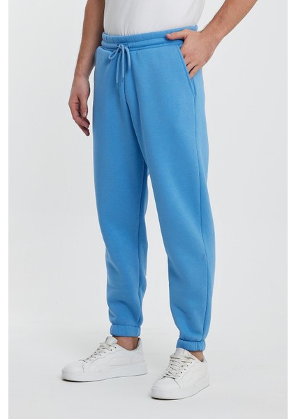 Unisex 3 Iplik Şardonlu Oversize Eşofman Altı