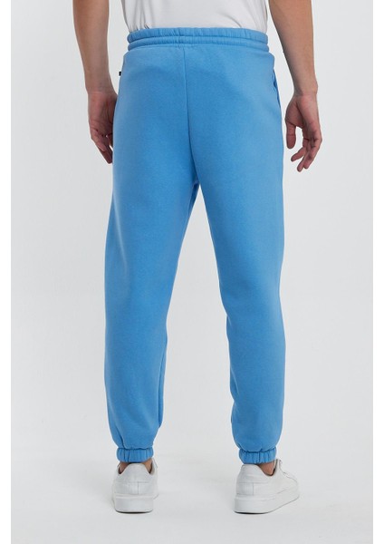 Unisex 3 Iplik Şardonlu Oversize Eşofman Altı