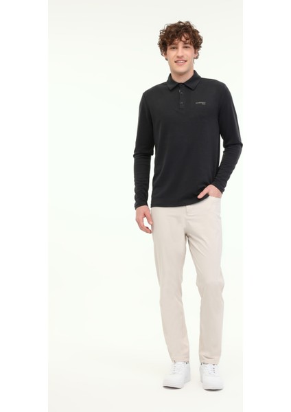 ml Luke 15ITL1080 5fx Siyah Erkek Uzun Kol T-Shirt