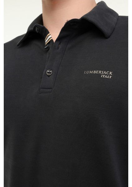 ml Luke 15ITL1080 5fx Siyah Erkek Uzun Kol T-Shirt