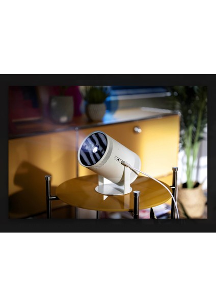 2. Nesil Projeksiyon Cihazı, Full Hd, 360 Derece Ses, 5 Watt Hoparlör, Otomatik Kurulum, 2023 Model Projektör, SP-LFF3CLAX