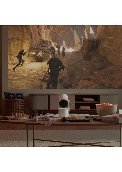 2. Nesil Projeksiyon Cihazı, Full Hd, 360 Derece Ses, 5 Watt Hoparlör, Otomatik Kurulum, 2023 Model Projektör, SP-LFF3CLAX fırsatları