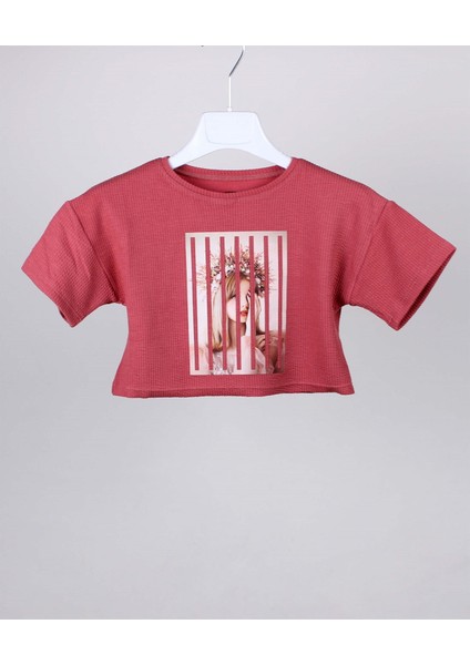 Kız Çocuk Tshirt Kısa Boy