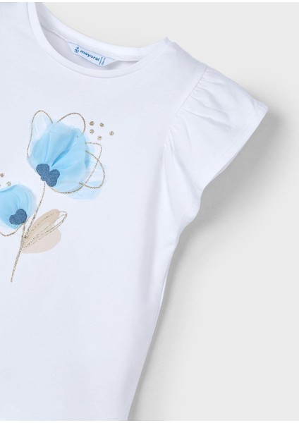 Kız Çocuk Çiçekli Tshirt fırsatları