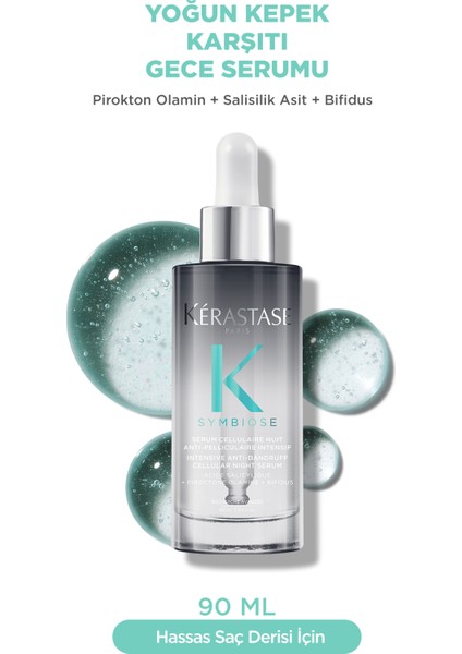 Symbiose Yoğun Kepek Karşıtı Hücresel Gece Serumu 90 ml 90ml