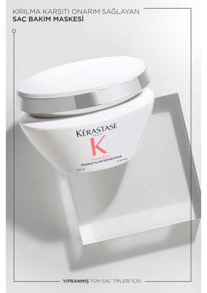 Premiere Masque Filler Réparateur Kırılma Karşıtı Onarım Sağlayan Saç Bakım Maskesi 200 ml 200 ml