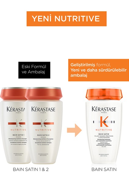 Nutritive Bain Satin Nemlendirici Şampuan 250 ml 250 ml