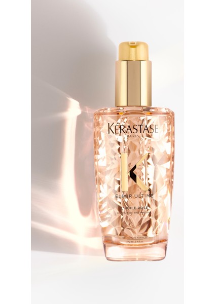 Elixir Ultime L'huile Rose Boyalı Saçlara Özel Saça Parlıklık Veren Ve Renk Koruyan Saç Bakım Yağı 100 ml 100 ml