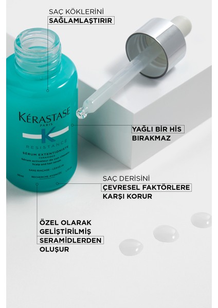 Resistance Serum Extentioniste Daha Hızlı Ve Güçlü Uzayan Saçlar Için Bakım Serumu 50 ml 50 ml