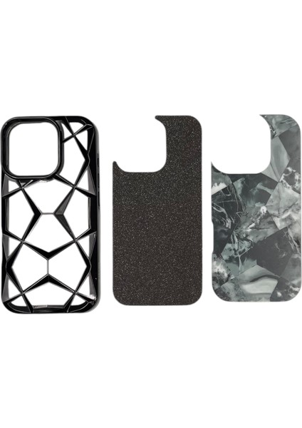 iPhone 16 Pro Uyumlu Prizma Seri Arka Koruma Kılıf