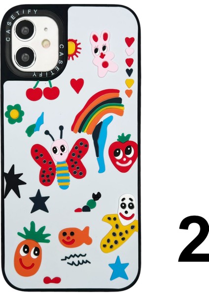 iPhone 12 Uyumlu Casetify Kabartmalı Arka Koruma Kılıf fiyatları