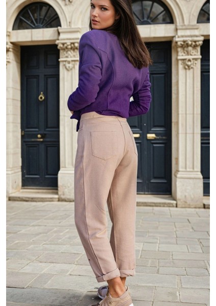 Bej Cepli, Jogger Pantolon