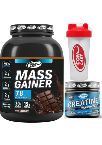 Mass Gainer 2000 gr Creatine Hediye Shaker