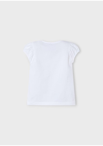 Kız Çocuk Baskılı Tshirt