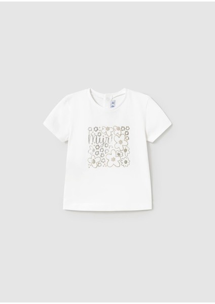 Kız Bebek Baskılı Tshirt