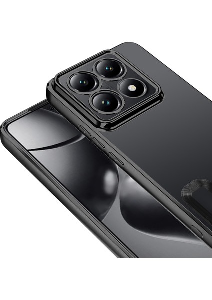 Xiaomi 14T Pro Kılıf Kamera Korumalı Logo Gösteren Zore Omega Kapak modelleri