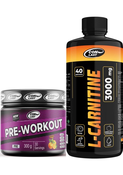 L-Carnitine 3000 mg-PRE-WORKOUT 300G