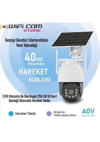 Geceyi Gündüz Gösteren 4g Solar Kamera P6SLITE Türkçe Program indirimleri
