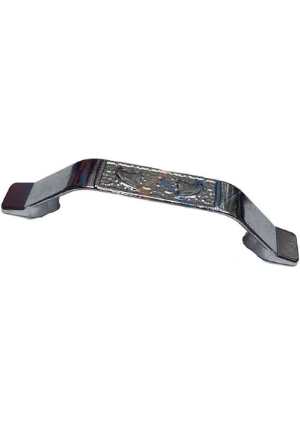Dekoratif Zamak Kulp İçten - 64mm, Nikel, 100 Adet Tdrtr
