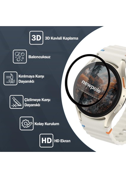 Huawei Gt5 Pro 46 mm ile Uyumlu Kırılmaz Cam Yüksek Hassasiyetli Nano Ekran Koruyucu fiyatları