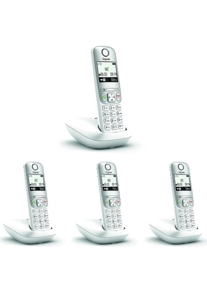 A690 (1 Harici 4 Dahili) Dect Telsiz Kablosuz Telefon Santrali