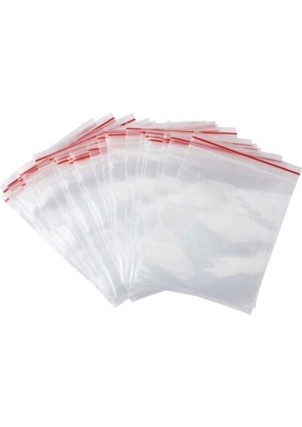 1000 Adet Kilitli Poşet Kilitli Torba 9X11CM Ambalaj Kına ve Çerez Poşeti Şeffaf Naylon Torba