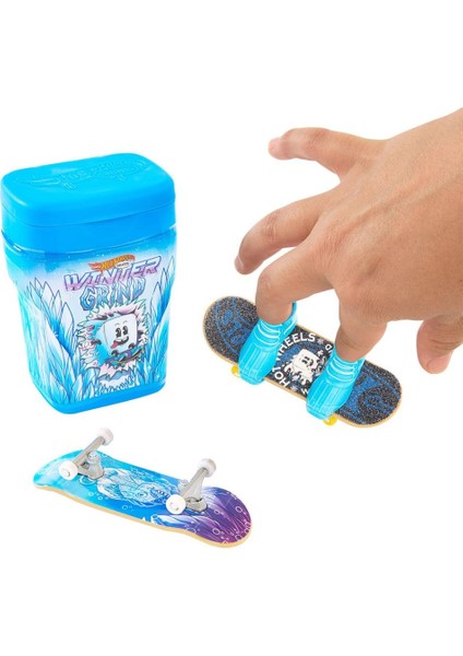 Nessiworld HTP10 Hot Wheels Skate Ikili Parmak Kaykay Kutusu (Aromalı Sakız Kutusu Temalı)
