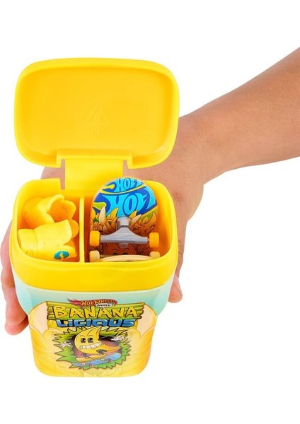 Nessiworld HTP10 Hot Wheels Skate Ikili Parmak Kaykay Kutusu (Aromalı Sakız Kutusu Temalı)