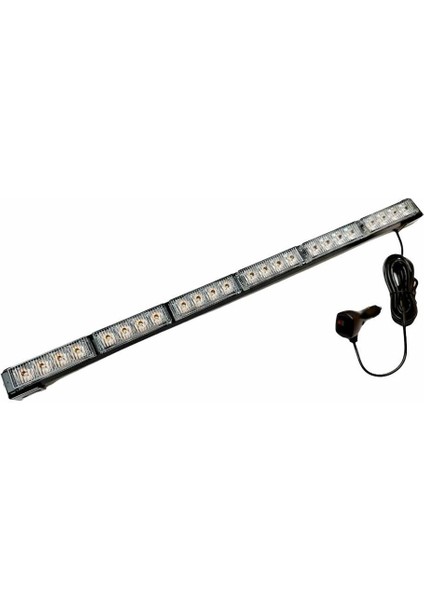 Off Road Tepe LED Bar Sarı Sarı 14 Fonksiyonlu Çakar 12-30V 90 cm