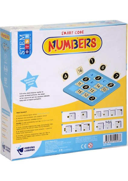 ZMK-1739 Numbers Akıllı Kod Sayılar -Özaydınlar