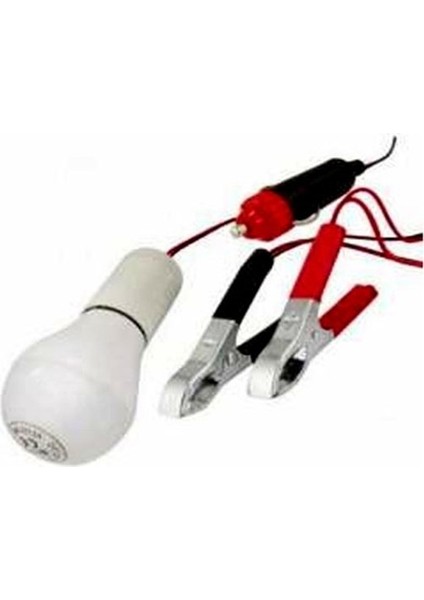 12 Volt Çok Amaçlı Oto Seyyar Lamba Fişli ve Kıskaçlı fiyatları