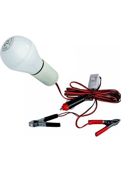 12 Volt Çok Amaçlı Oto Seyyar Lamba Fişli ve Kıskaçlı modelleri