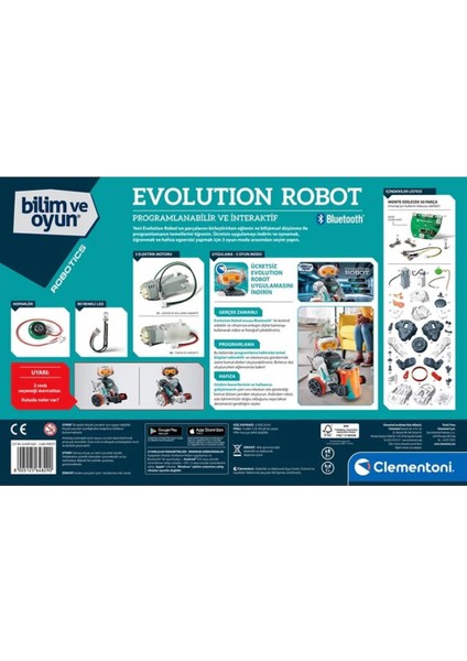 Nessiworld 64829 Robotik Laboratuvarı - Evolution Robot +8 Yaş