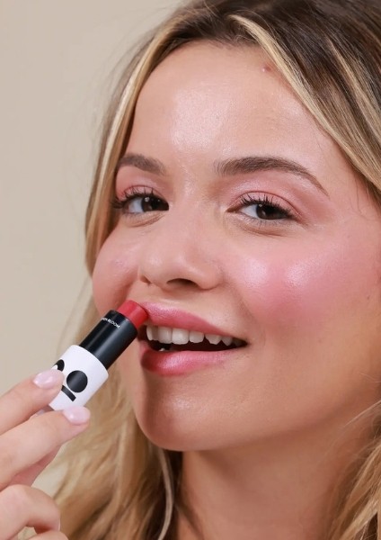 SPF30 Renkli Dudak ve Yanak Nemlendiricisi - Peony - Saf Kolajen