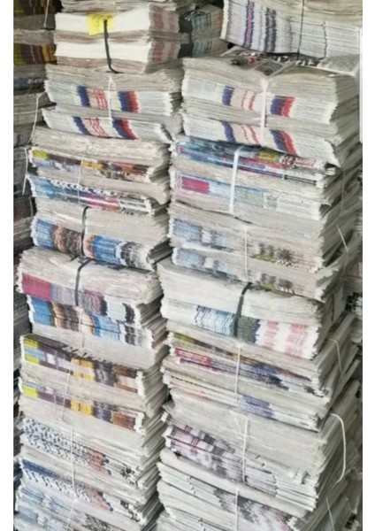 Sıfır Temiz 5 kg Gazete Bayi Çıkışlı Gazete Taşınma Gazete Kağıdı