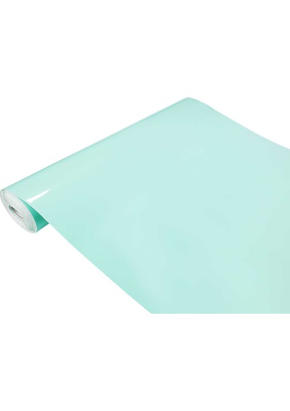 176-0665 Düz Parlak Mint Yeşil Kendinden Yapışkanlı Folyo ( 45 cm x 1 mt )