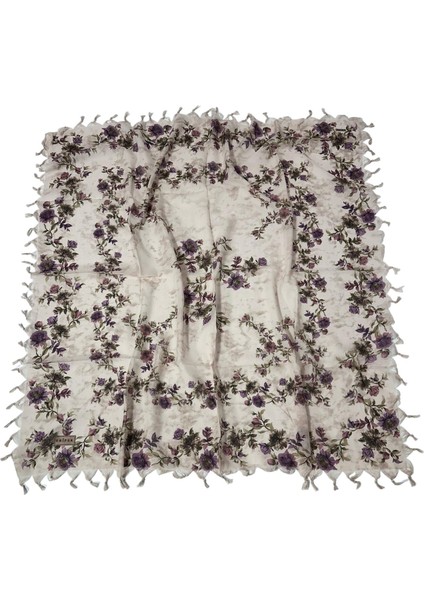 Sökme Boncuklu Pamuk Yazma - 95 x 95 - 04650 fiyatları