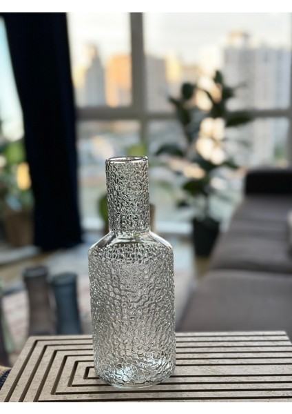 Dekoratif Vitray Vazo Büyük Boy 20*10 cm - Nervürlü Cam Origami Stil Pinterest fırsatları
