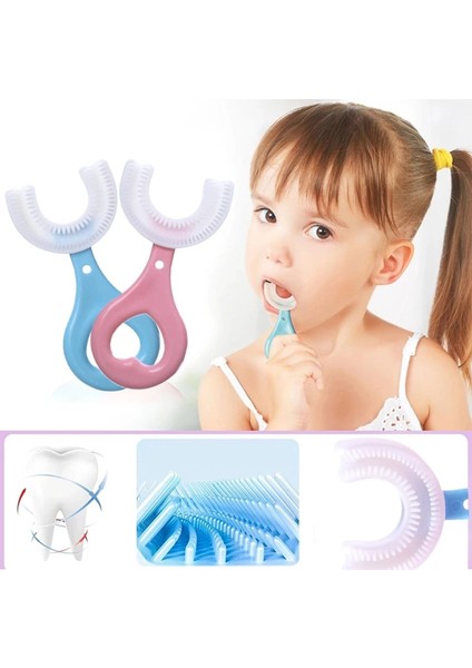 U Tipi Bebek Ağız Bakım ve Diş Fırçası (4744)