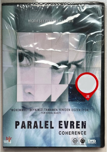 Paralel Evren DVD Film Coherence Hugo Armstrong Nıcholas As Brenoo DVD (Sıfır Orjnal Dönem Dvd)
