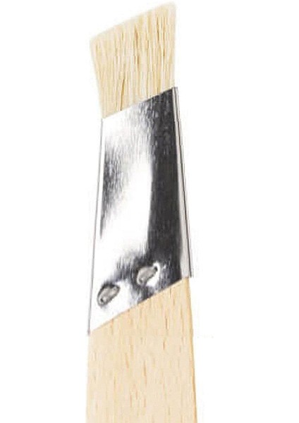Yan Kesik Metal Çerçeveli Tahta Saplı Yapıştırıcı Sürme Fırçası 16 mm fiyatları