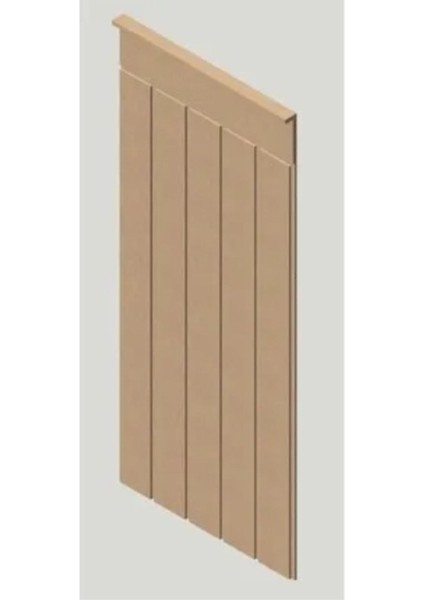 Dekoratif Boyanabilir Duvar Çıtası Duvar Paneli 105X54CM Mdf ,duvar Paneli