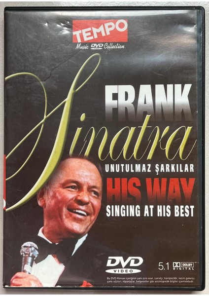 Frank Sinatra Unutulmaz Şarkılar His Way DVD (Orjnal Dönem Baskı Dvd)