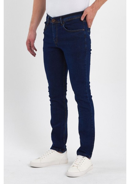 Erkek Fermuarlı Düz Slim Fit Jeans fiyatları
