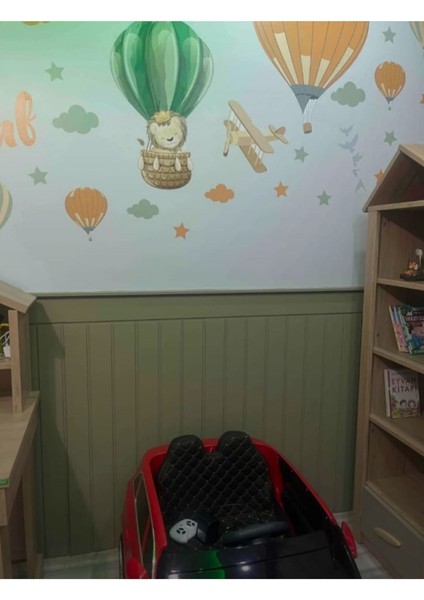 Dekoratif Boyanabilir Duvar Çıtası Duvar Paneli 105X54CM 1 Adet Mdf ,duvar Paneli