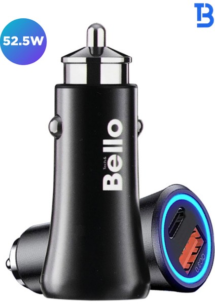Bello Bc-02 52.5W Araç Adaptörü