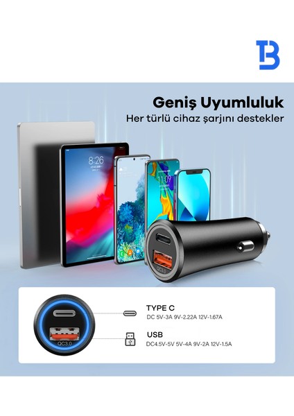 Bello Bc-02 52.5W Araç Adaptörü