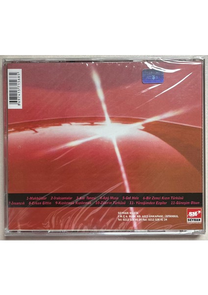 Kızılırmak - Güneşin Olsun (Jelatininde Sıfır Orjnal Dönem Baskı Cd)