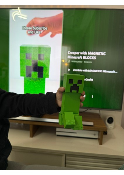 Minecraft Creeper Craft-A-Block Sarmaşık