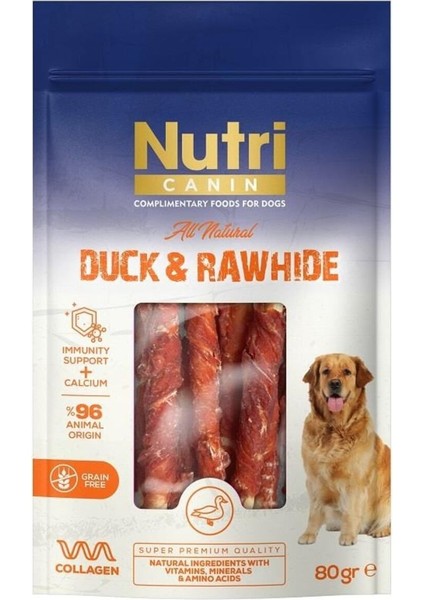 Ördek Eti Sarılı Kemik Small 80 gr